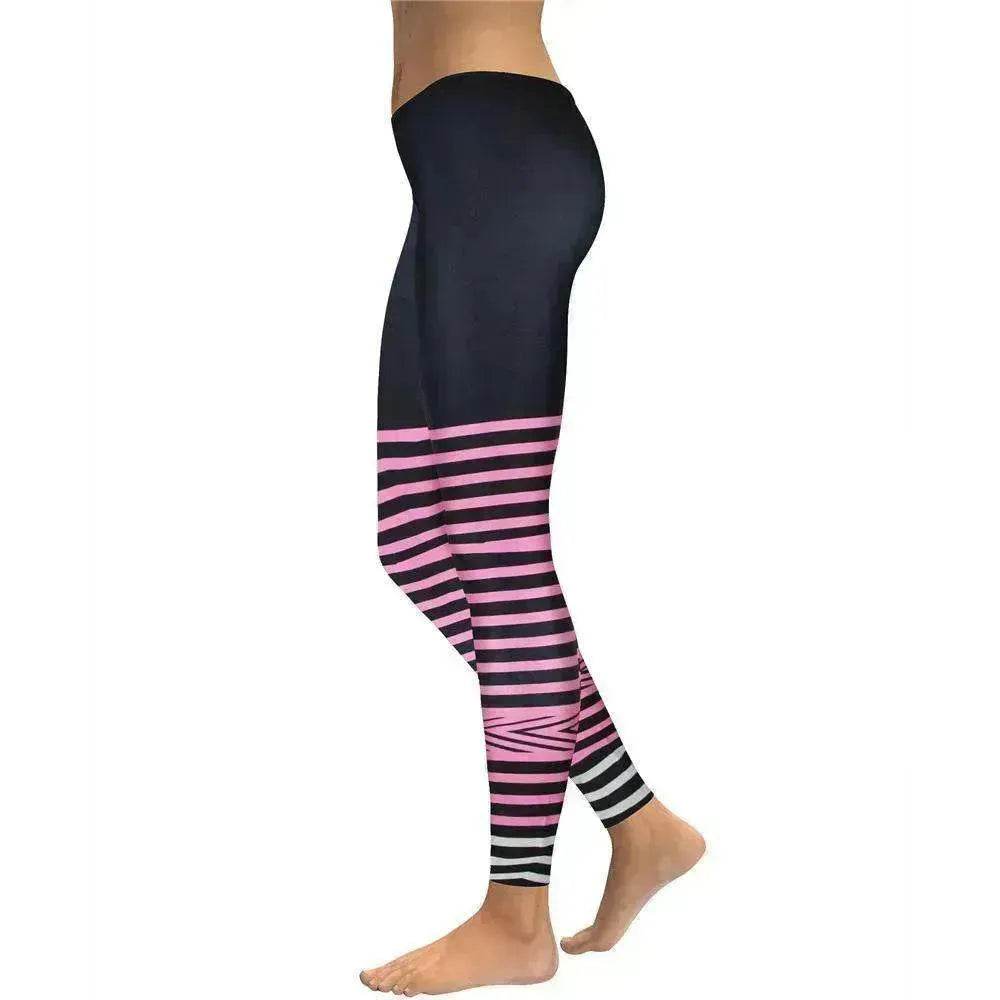 Legging de sport noir de yoga Rings