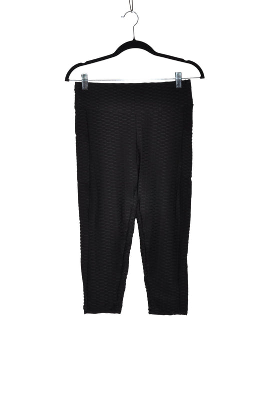 Legging de sport femme SANS MARQUE Coupe classique noir - L